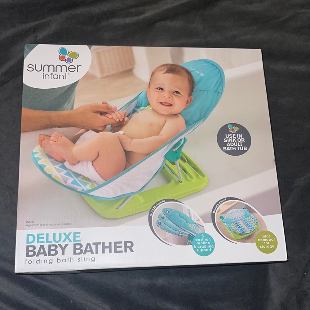 Deluxe baby bath
